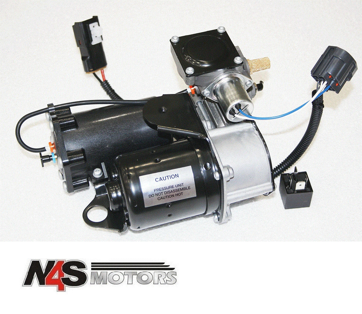 LAND ROVER RANGE ROVER 2002-2009 COMPRESSOR ASSEMBLY & RELAY HITACHI. LR025111B