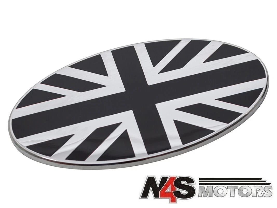 LAND ROVER UNION JACK OVAL BADGE. PART - DA7638