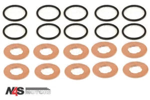 LR FRE1 2.0  INJECTOR WASHERS & SEALS O-RINGS SETx10.PART-MYF100840L,MYX000060