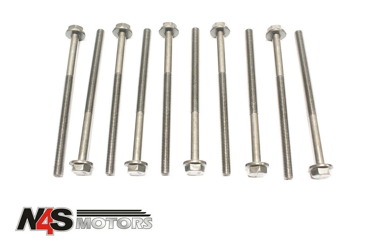 JAGUAR X–TYPE DIESEL CYLINDER HEAD BOLT M10 X 160MM. 10 X PART JD61054-R