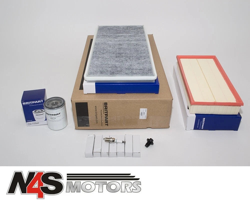 LAND ROVER RANGE ROVER L322 4.4V8 AJ PETROL/4.2 SUPERCH SERVICE KIT. PART DA6065