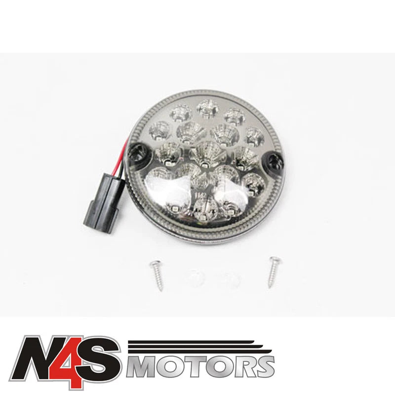 LAND ROVER DEFENDER 2007 ONWARD REAR NAS LED FOG LIGHT SMOKED PART LR048201LEDSM