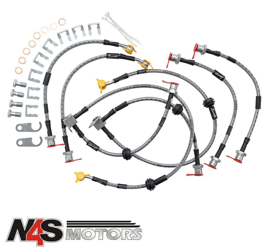 LR RANGE ROVER SPORT MK1 GOODRIDGE PREMIUM PERFORMANCE BRAKE LINES. PART- DA2677