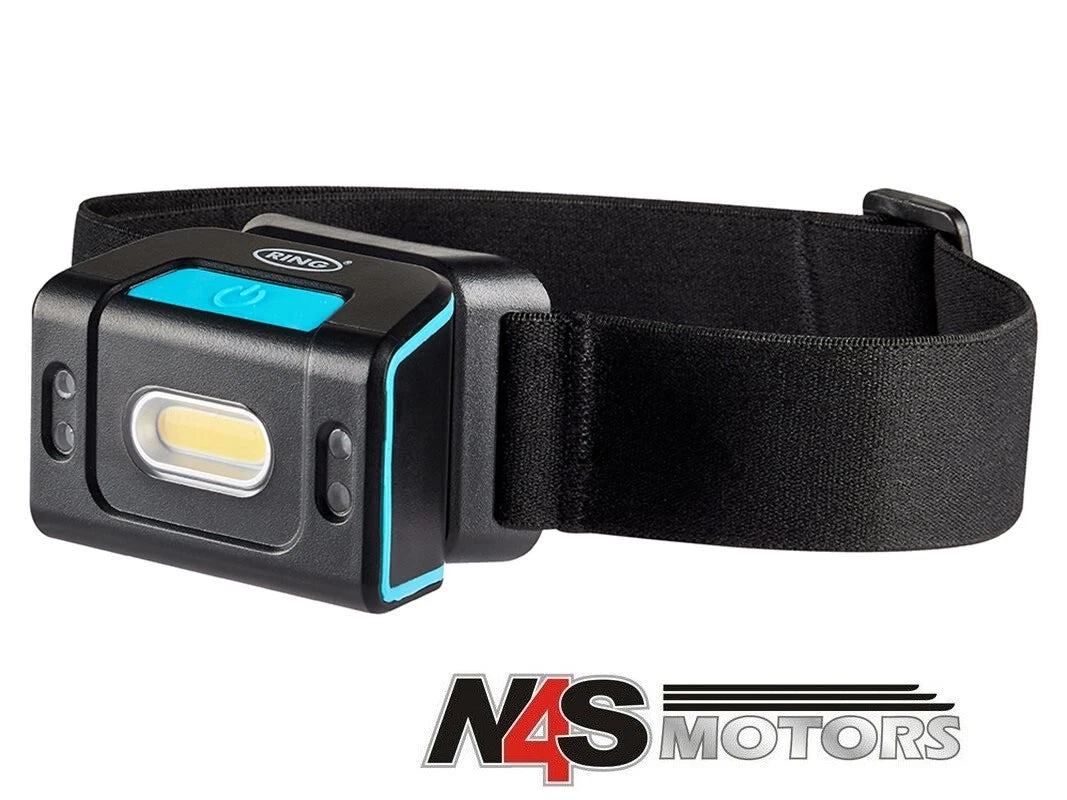 LAND ROVER RING HIGH POWER RECHARGEABLE LED HEAD LIGHT. PART DA5093 / DA5170