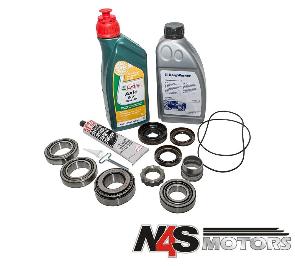 LR FREELANDER 2 UPTO BH257090 OEM FULL REAR DIFF PINION BEARING OVERHAUL. DA7509