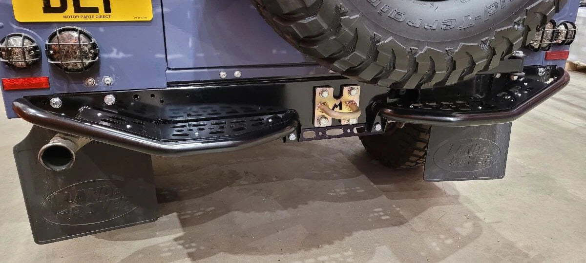 LAND ROVER DEFENDERS 1983-2016 SKELETON REAR STEP BUMPERS. PART- TF0018