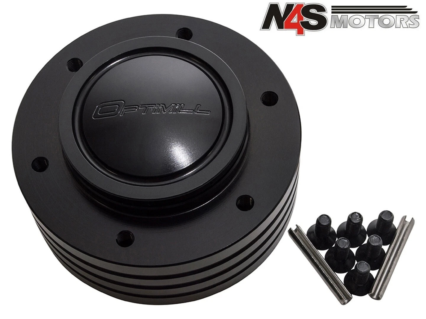 LR DEFENDER OPTIMILL STEERING WHEEL BOSS 48 SPLINE SLIMLINE BOSS. DA8880