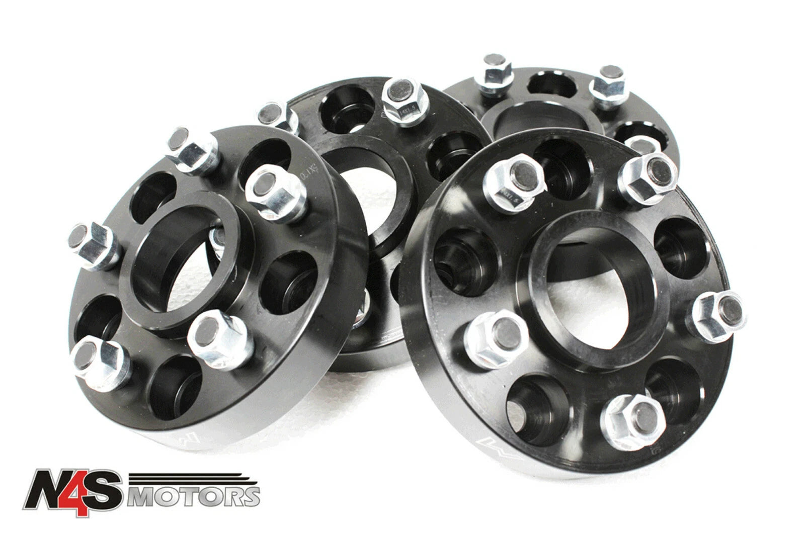LAND ROVER SERIES DISCOVERY 3 BLACK WHEEL SPACER 30MM SET OF 4 TERRAFIRMA TF303B