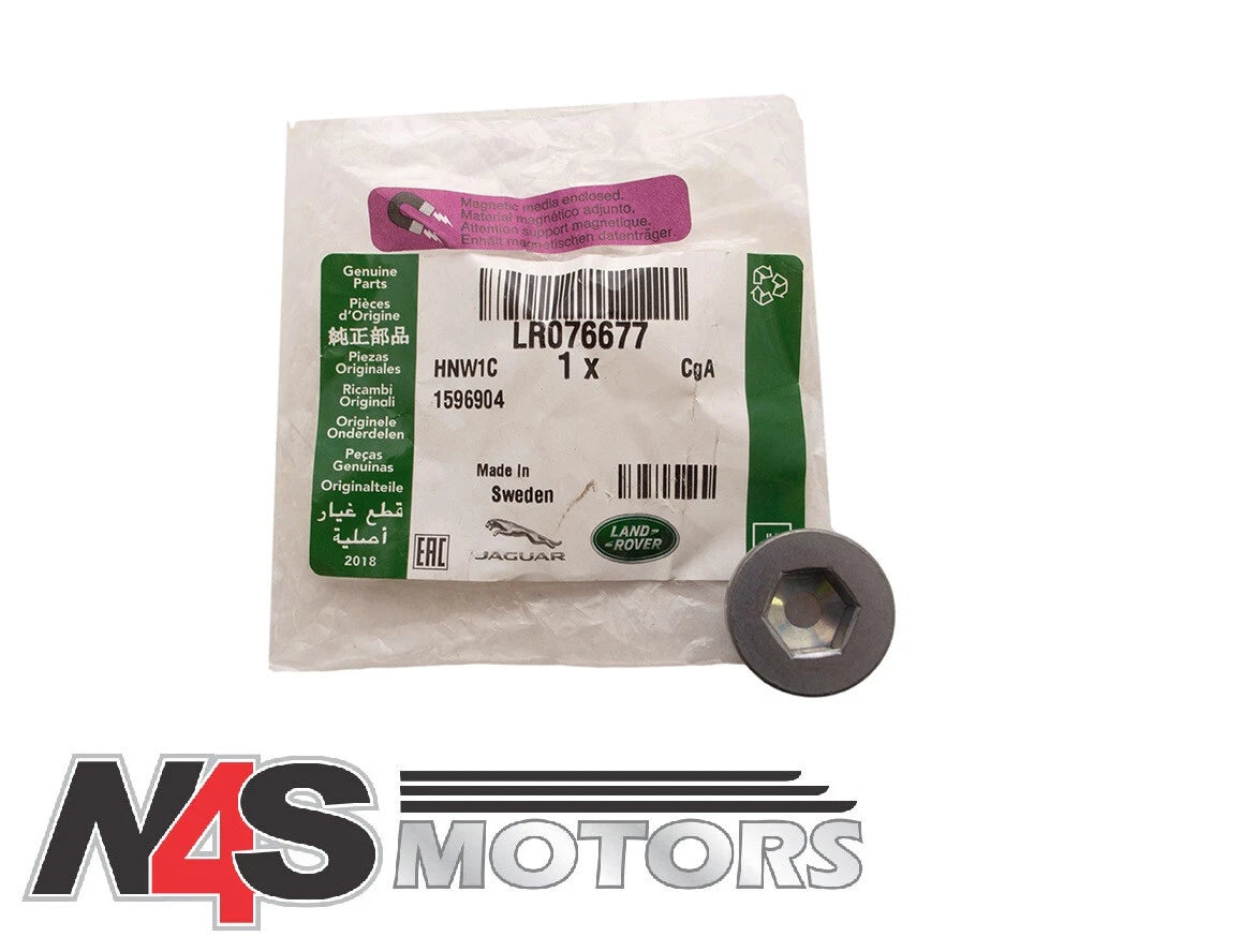 LR DISCOVERY SPORT 2015 ONWARD FRONT/REAR AXLE CASE DRAIN PLUG. LR076677LR