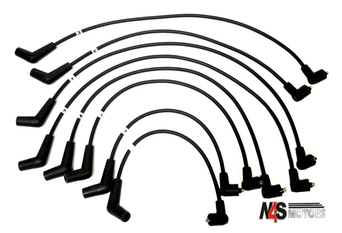 LAND ROVER RANGE ROVER P38 V8 IGNITION LEADS BLACK SILICONE. PART GWS102
