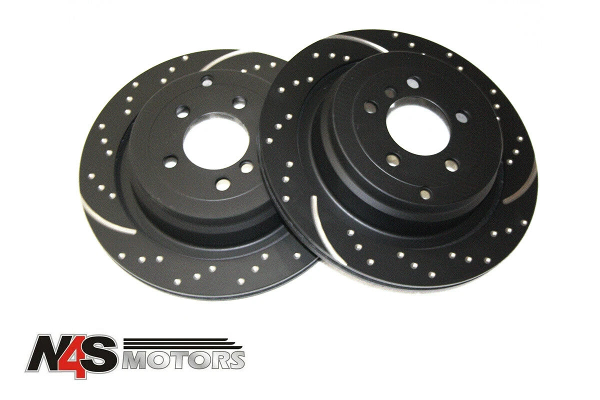 LAND ROVER RANGE ROVER 2002 TO 2009 REAR BRAKE DISC VENTED PAIR EBC. PART GA4488