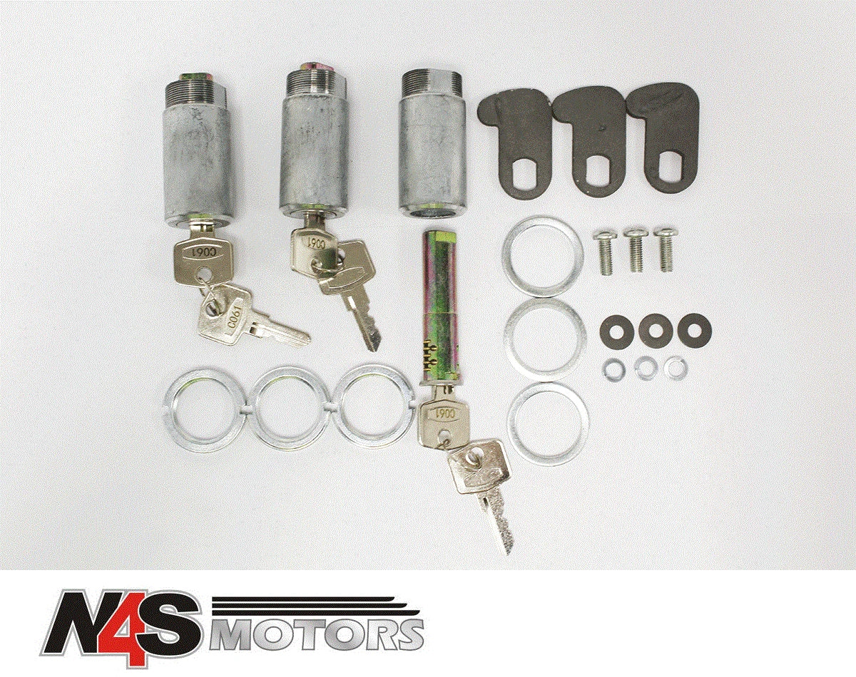 LAND ROVER SERIES 3 DOOR BARREL LOCK AND 3 KEYS PART 320609-3