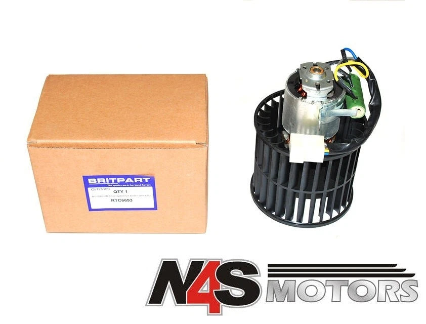 LR DISC- 1 1989 - 1998, RRC- 1986 -1991 200 TDI HEATER BLOWER MOTOR PART RTC6693