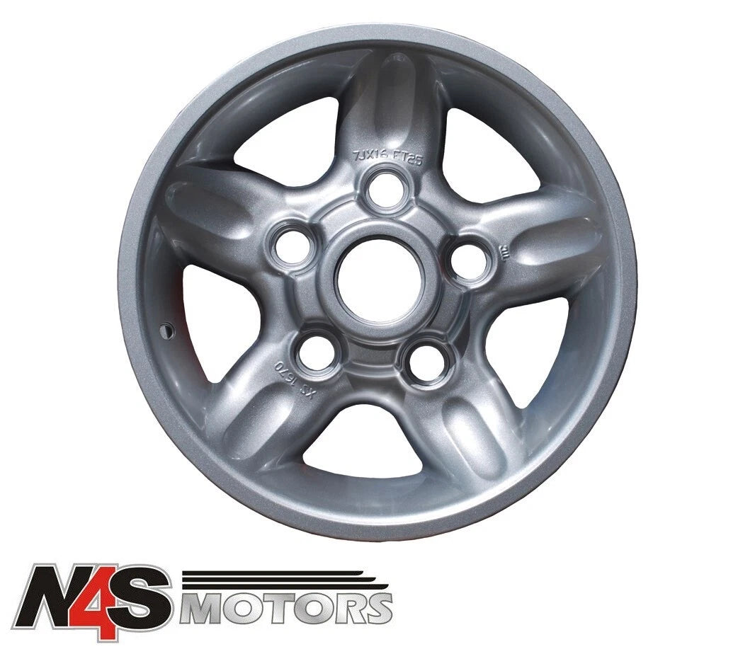 LAND ROVER DISCOVERY 1 DEEPDISH 16” SILVER ACCESSORIESOY WHEEL. PART ANR3631MNH