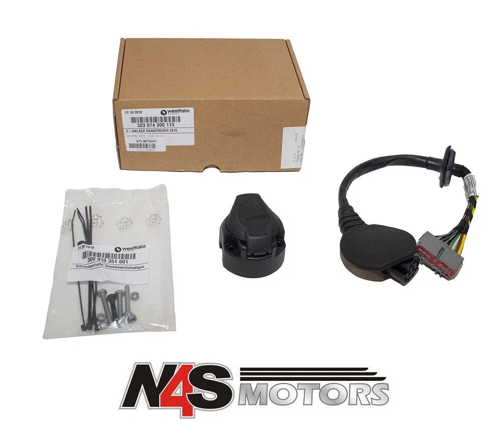 LR RANGE ROVER L322 2010 TO 2012 TOW BAR ELECTRICS KIT OEM. PART VPLMT0007